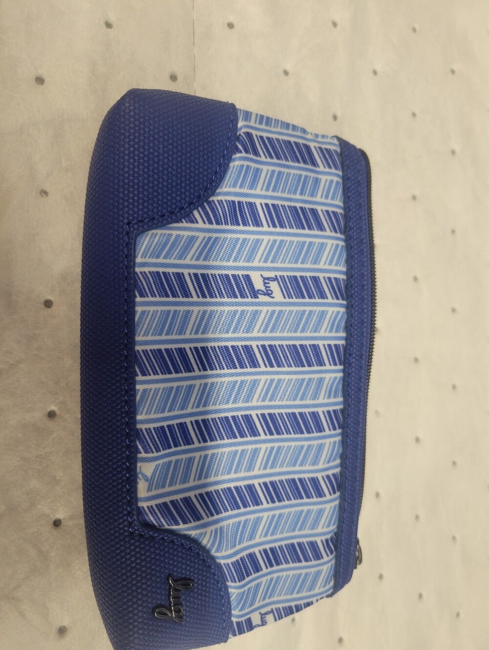 Lug Tootle Blue Chevron Nylon Wallet